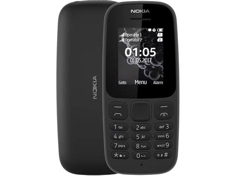 Telefon Nokia 105 Dual Sim Czarna Fotomega