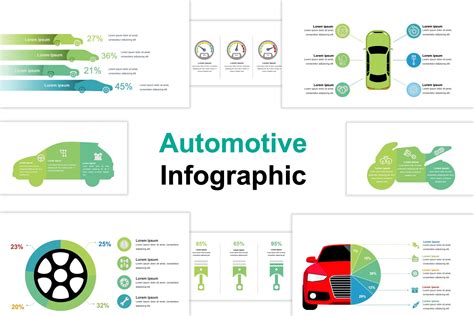 Free Automotive Infographic Presentation Template Powerpoint Ppt