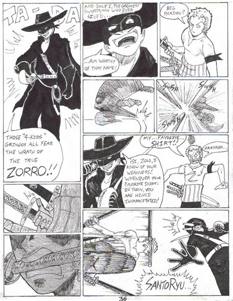 Opd Pg 36 The Mark Of Zorro By Garth2the2ndpower On Deviantart