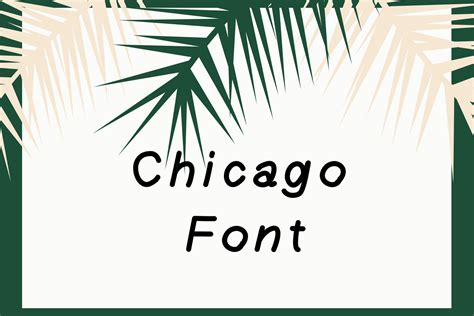 Chicago Font By Beautifulhandmadeart · Creative Fabrica