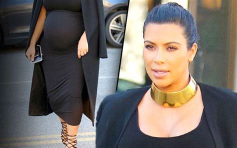 Kim Kardashian Complains That Shes Fat In Ninth Month Of Pregnancy