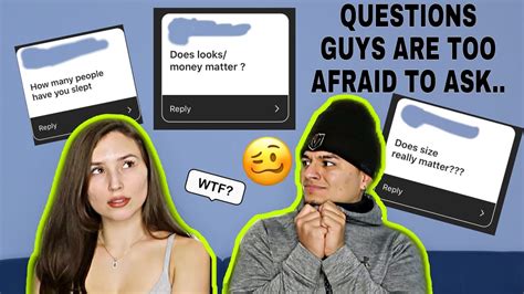 Asking Girls Questions Guys Are Too Afraid To Ask Intense Youtube