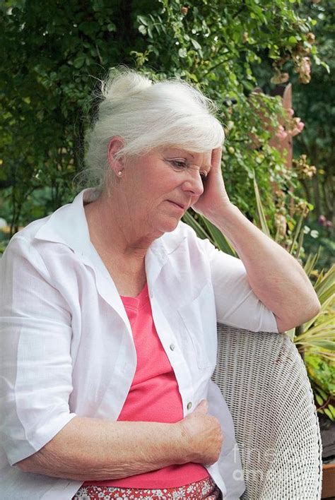 depressed senior woman photograph by suzanne grala science photo library pixels