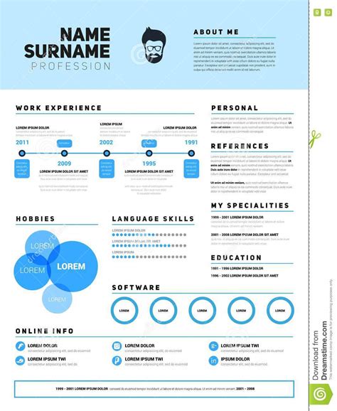 A curriculum vitae (cv) provides a summary of your experience, academic background including teaching experience, degrees, research, awards, publications, presentations, and other achievements, skills and credentials.﻿﻿ cvs are typically used for academic, medical, research, and scientific. Reanude CV Del Minimalist, Plantilla Del Curriculum Vitae ...