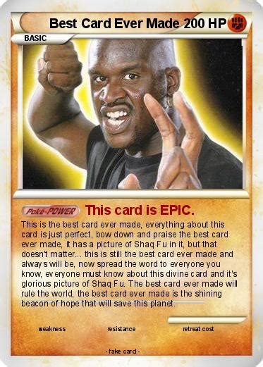 The business card isn't dead yet. Pokémon Best Card Ever Made - This card is EPIC. - My ...