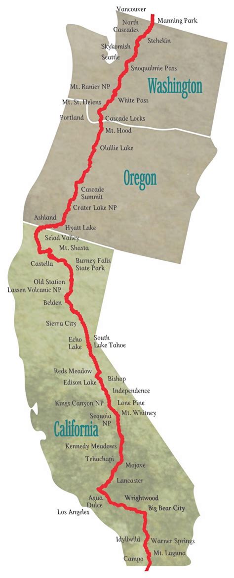Ymca Relay Gave ‘legs To Creating Pacific Crest Trail San Bernardino Sun