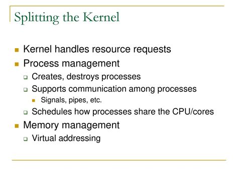 Introduction To The Kernel And Device Drivers Ppt Download