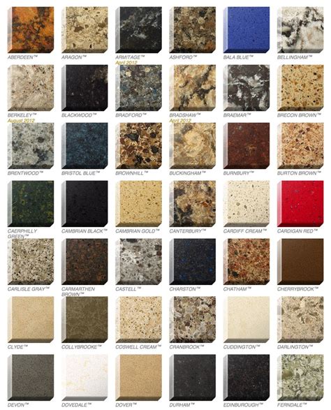 Q premium quartz countertops are available in a wide range of patterns, including realistic quartz countertops colors range from icy white tones to midnight black tones. SCLgram -- Design Fact -- Quartz | Salmon-Casson