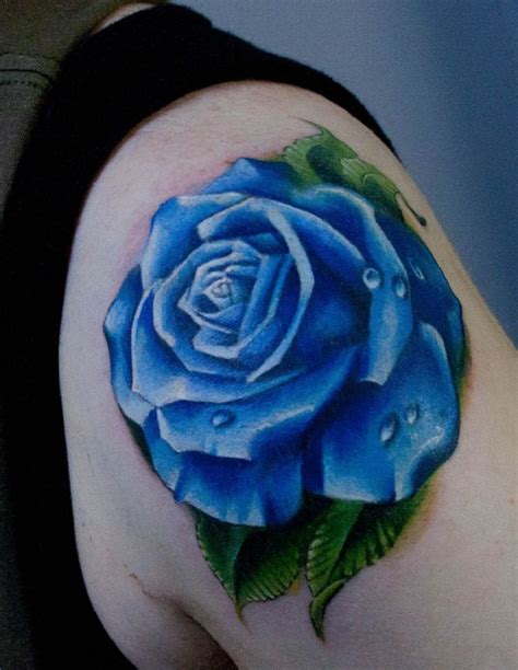 Let ali bleu flowers be your first choice for flowers. Tatuajes de rosas azules | Tatuantes