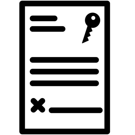 Lease 76841 The Noun Project Icon Free Download Transparent Png
