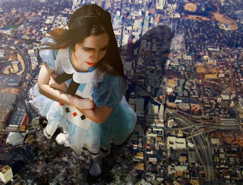 Giantess Alice Through The Looking City By Dochamps On Deviantart