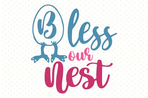 Bless Our Nest Svg Graphic By Nirmal108roy · Creative Fabrica