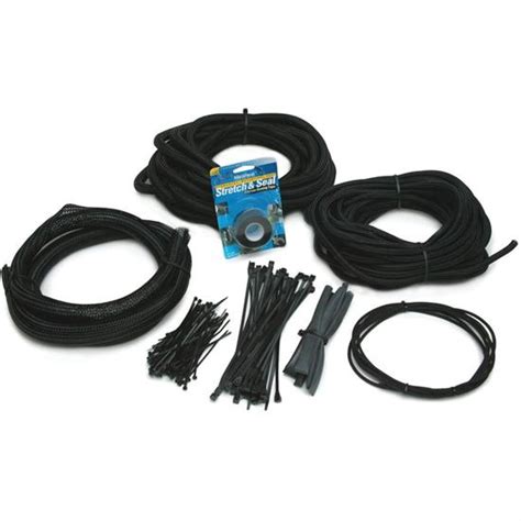 No cores or modifications needed. Painless Wiring 70922 PowerBraid Installation Conduit Kit,Wire Harness
