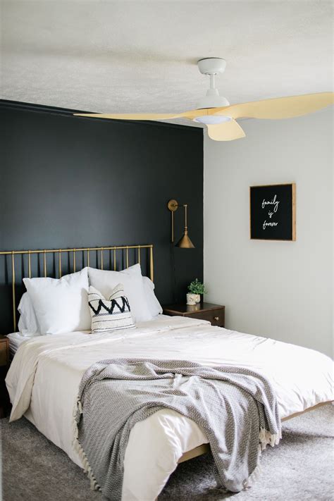 Get 9 Pictures About Dark Bedroom Accent Wall Colors