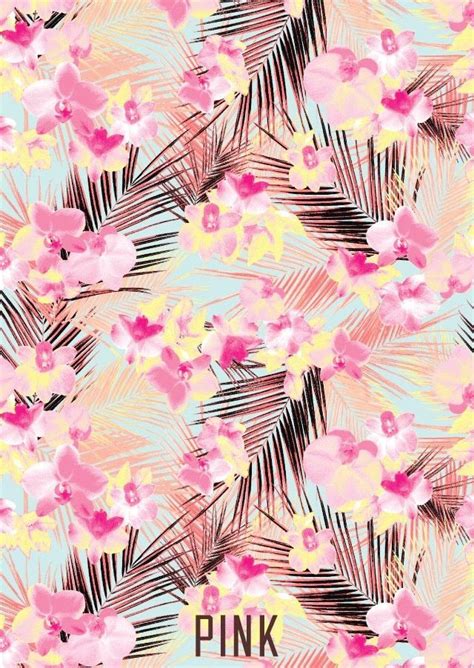 Vs Pink Wallpaper Floral Wallpaper Desktop Wallpaper Trendy