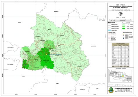 Lowongan kerja isp lokal kota/kab tasikmalaya maret 2015. Peta Potensi Kendaraan Bermotor Cabang Kabupaten Sumedang ...