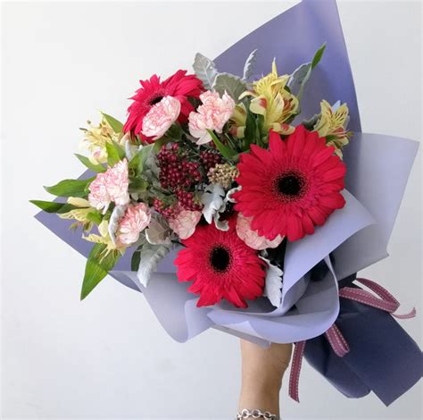 Thank You Flower Bouquet Size S M L Ps Floral Atelier