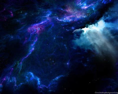 Blue Galaxy Space Beautiful 1920x1080 Hd Wallpapers And