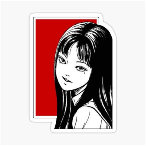 New Tomie Junji Ito Sticker For Sale By Smedleyandco Redbubble
