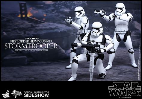 Star Wars First Order Stormtrooper With Megablaster Sixth