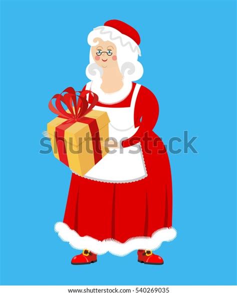 mrs claus t wife santa claus stock vector royalty free 540269035 shutterstock