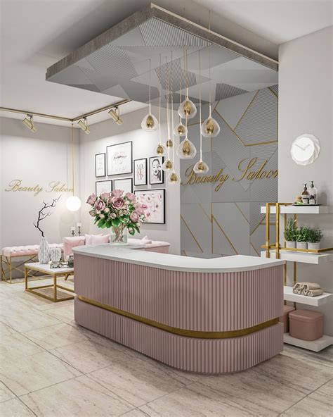 Beauty Saloon Design On Behance Salon Interior Design Beauty Room