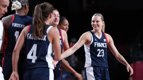 Jo 2021 Basket Féminin Revivez La Victoire Des Françaises Sur Les