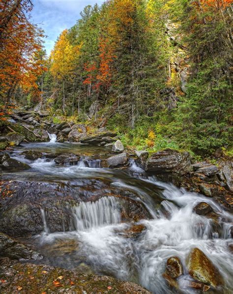 Landscape Photos Landscapes With A Soul Autumn Landscape Waterfall