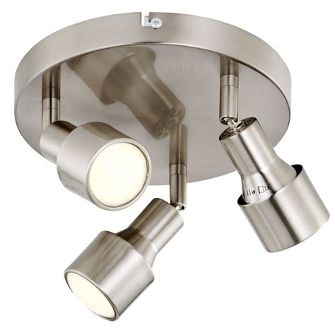 Ceiling fans work on the same principle as any other fan. TP24 LED Light Fitting - Valletta 3 Head Spot Plate ...