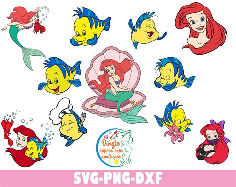 Flounder Svg Bundle Svg For Cricut And Silhouette Cutting Machines The