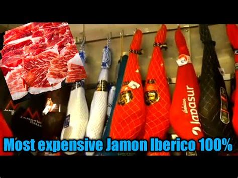 Spain Food Jamon Iberico Best Most Expensive Ham In The World De Jam N