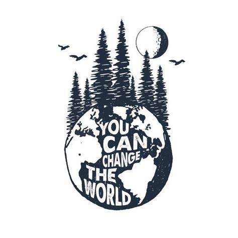 You Can Change The World Sticker Little Craft Place