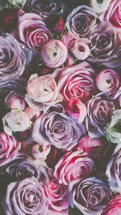 Her photographs are illuminated with otherworldly light, color, and texture, yet the flowers she. floral iphone wallpaper | Tumblr