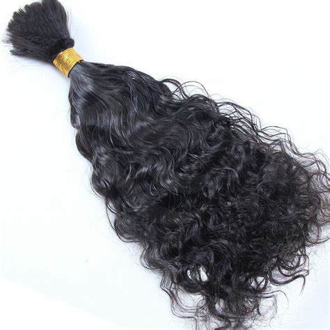 Human Hair Bulk For Braiding Unprocessed Brazilian Virgin Wavy Hair Extensions Ebay Wavy