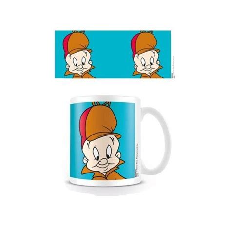 Looney Tunes Elmer Coffee Mug Cup Fudd Shhh Be Vewy Vewy Quiet Im