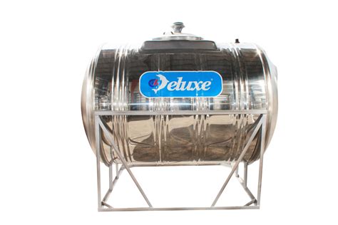Stainless Steel 304 Horizontal Water Tank With Stand Deluxe Sanifix