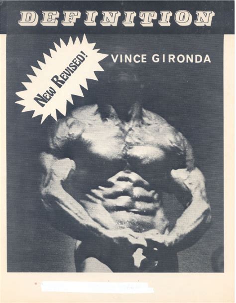 Extreme Definition Diets Vince Gironda And The Transformation Of
