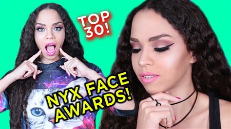 Nyx Face Awards 2017 Top 30 Unboxing Youtube