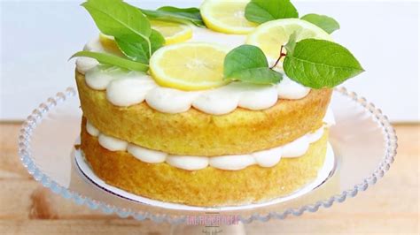 How To Frost A Naked Lemon Cake With The Best Easy Lemon Cake Recipe YouTube