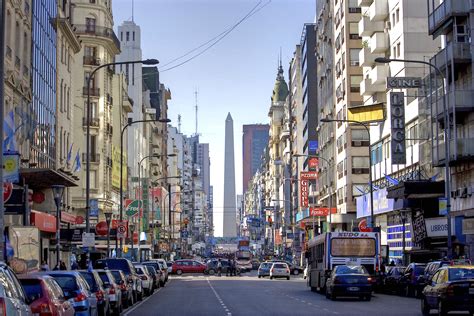 Buenos Aires Avenida Corrientes Agora Abre Para Pedestres à Noite Viagem E Turismo