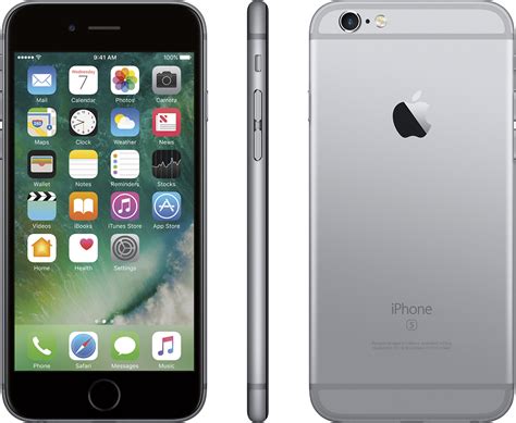 Best Buy Apple Iphone 6s 128gb Space Gray Verizon Mkt32lla