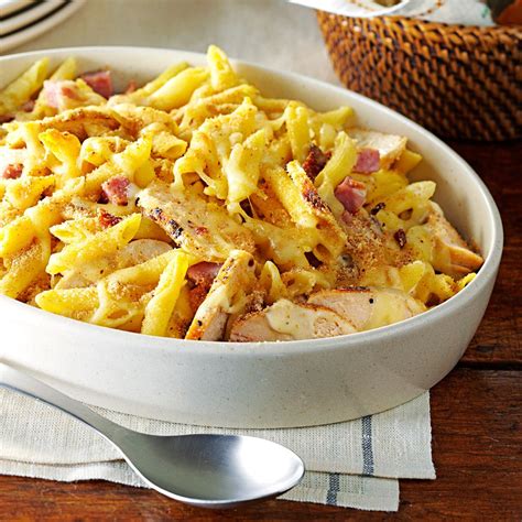 So i went into this with a blank piece of paper and a very vague idea. Chicken Cordon Bleu Pasta Recipe | Taste of Home