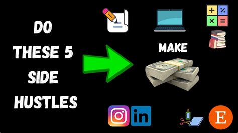 Unlocking Financial Freedom Top 5 Side Hustles for Extra Income - YouTube