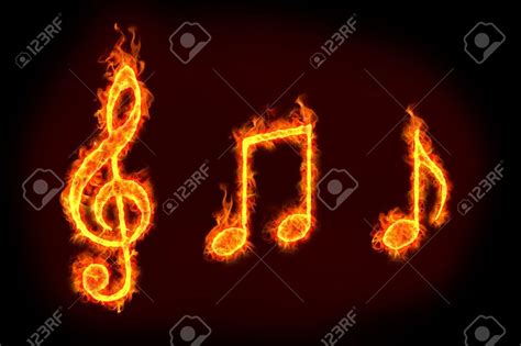 Music Notes In Burning Flames Pictures Of Music Notes Music Images