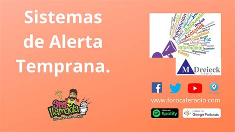 Sistemas De Alerta Temprana Youtube