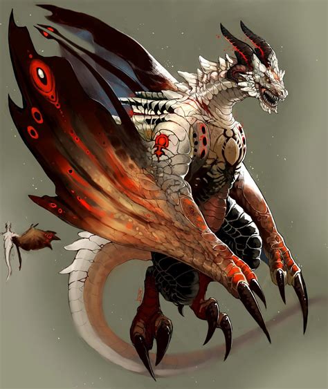 Wyvern Concept Rummy R Fantasy Creatures Mythical Creatures Art