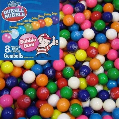 Dubble Bubble Ct Gumballs BULK Candy Vending Mm Double Gum Assorted For