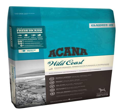 The most common 2nd ingredient is chicken meal, followed by turkey meal, red lentil, and whole green pea. Acana Wild Coast Dog Food - 6 Kg | DogSpot - Online Pet ...