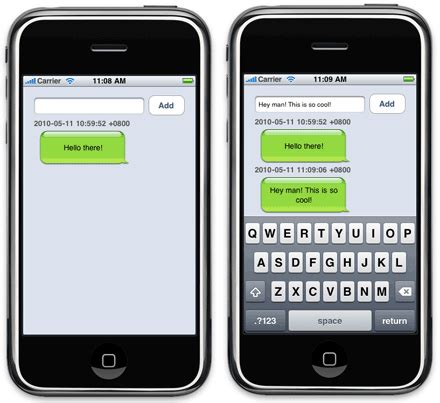 What does the speech bubble mean on an iphone? SMS Bubble UI in iPhone Apps - mobiForge