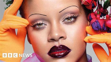 Will Rihannas Eyebrows Become The Vogue Bbc News